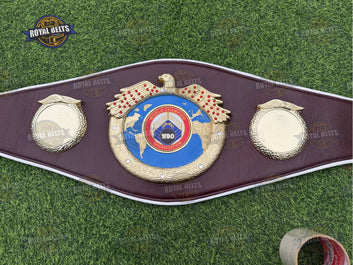 WBO Boxing Championship Title Belt Metal Plates