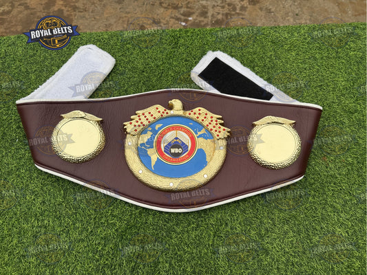 WBO Boxing Championship Title Belt Metal Plates