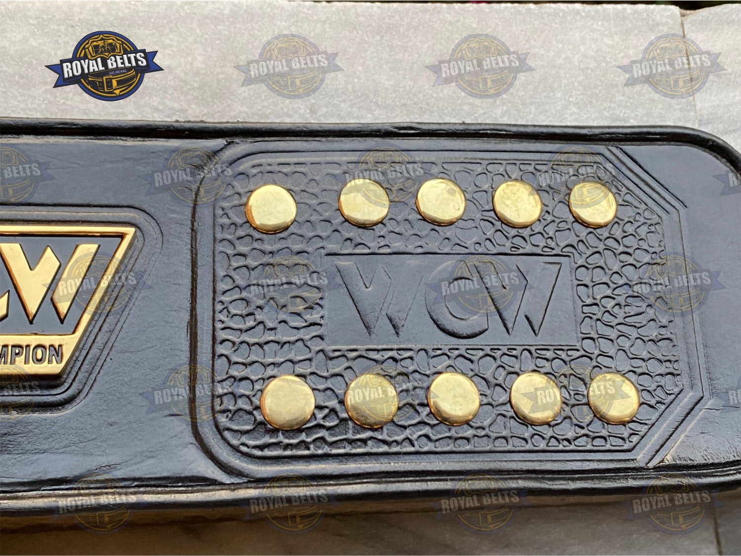 WCW World HD CNC championship belt premium replica for collectors