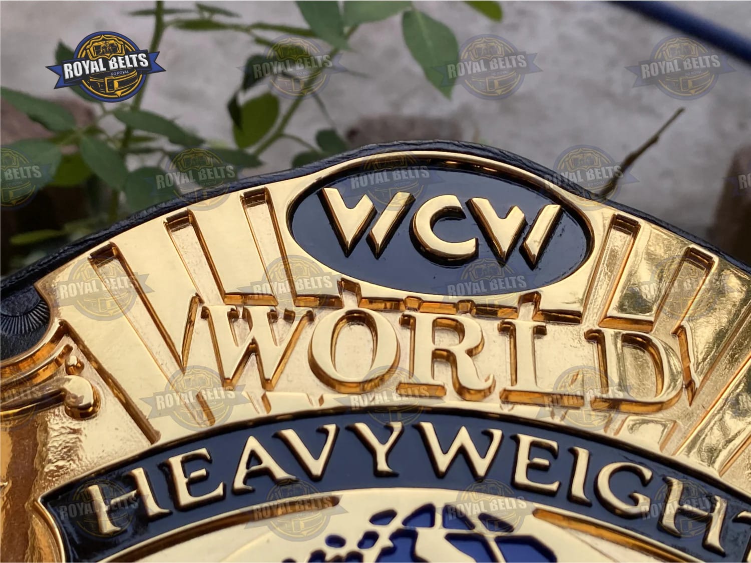 WCW World HD CNC championship belt high end craftsmanship