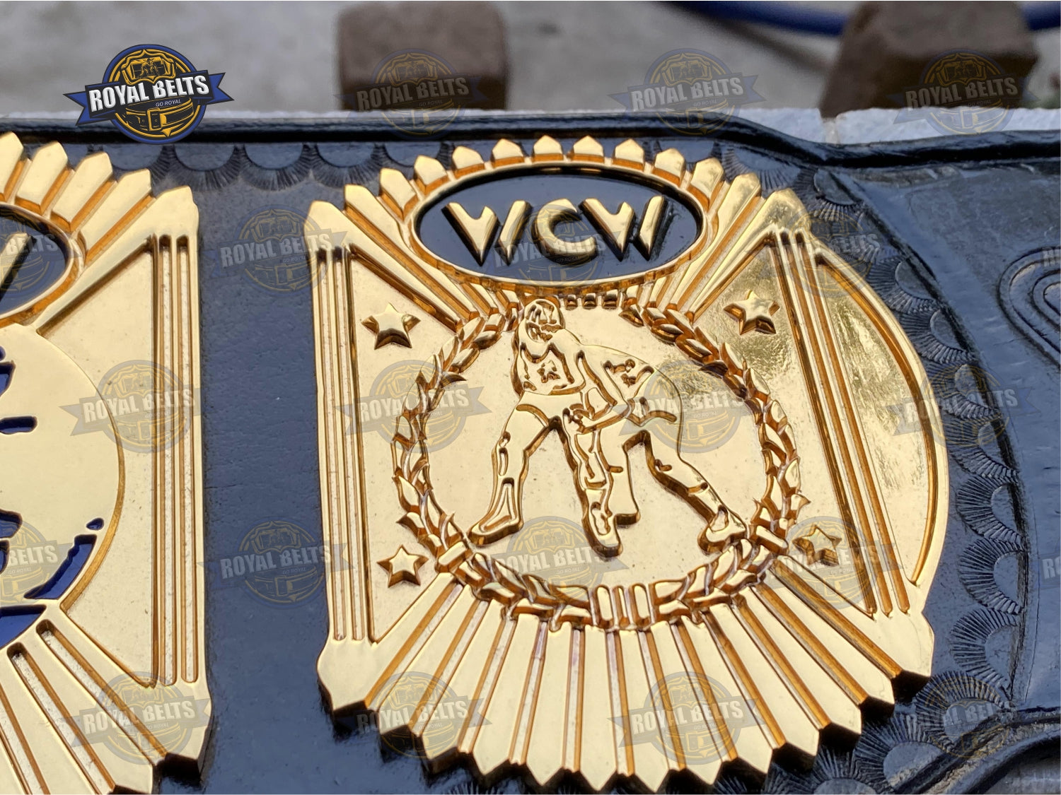 WCW World premium quality CNC championship belt luxury finish