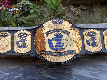 WCW World HD CNC championship belt premium quality wrestling collectible Made by Royal Belts 