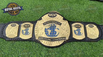 WCW World Wrestling Championship Title Zinc Plated Belt