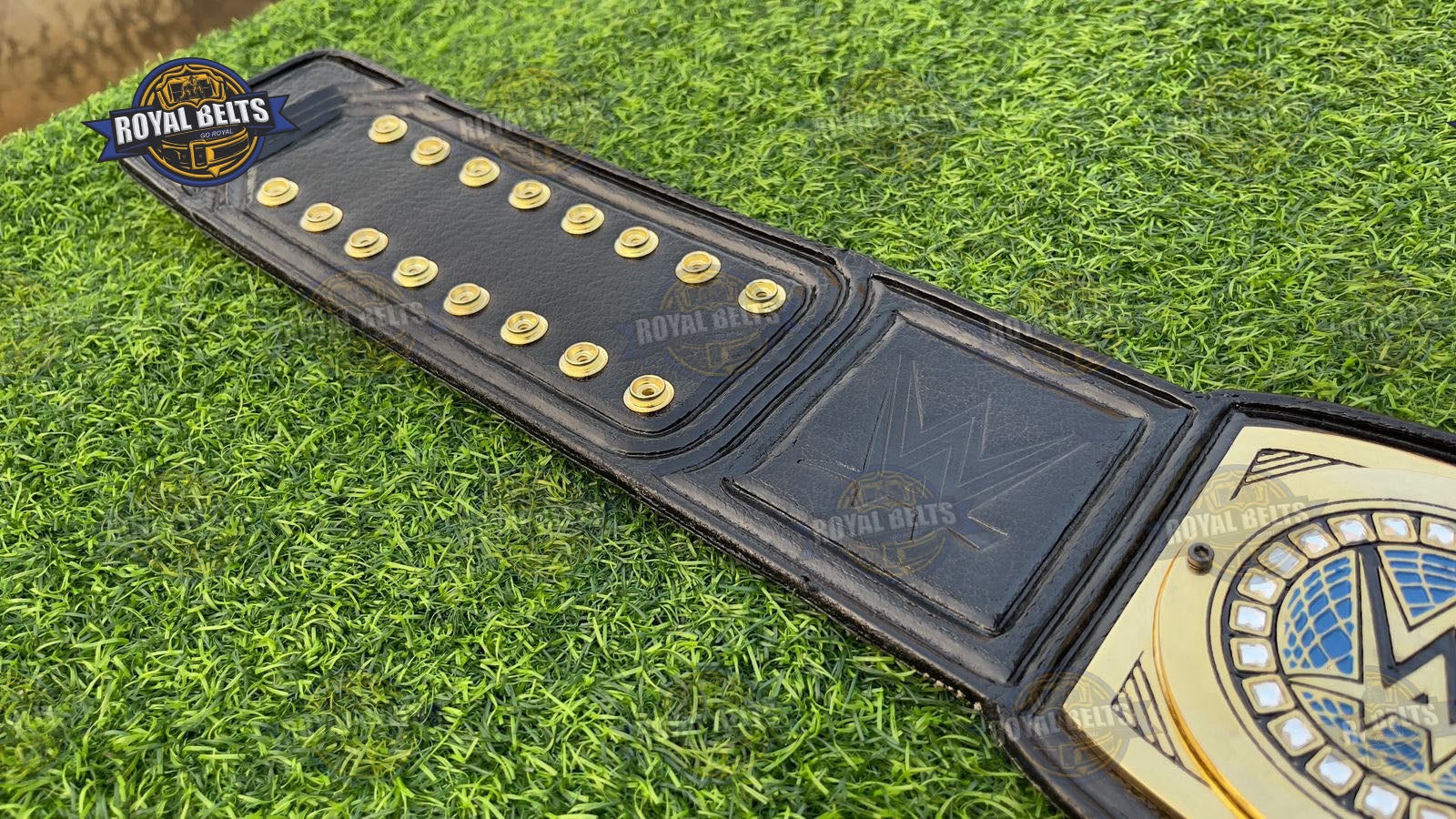 Intercontinental title belt ornate engraved premium plates 