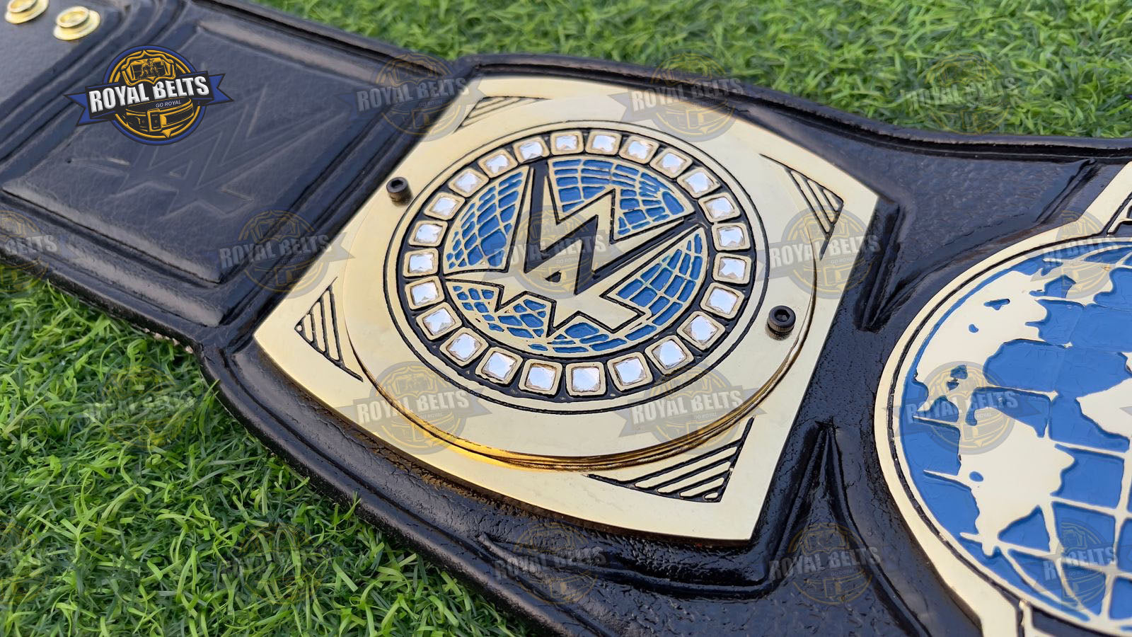 Intercontinental Championship belt detailed metal craftsmanship