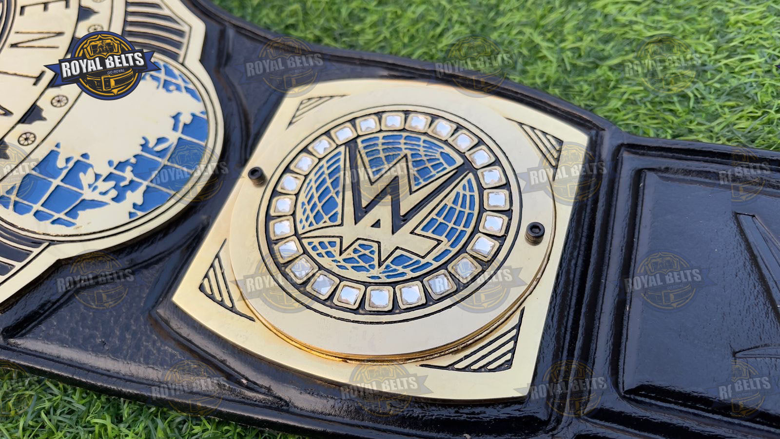 Intercontinental title belt classic wrestling championship look