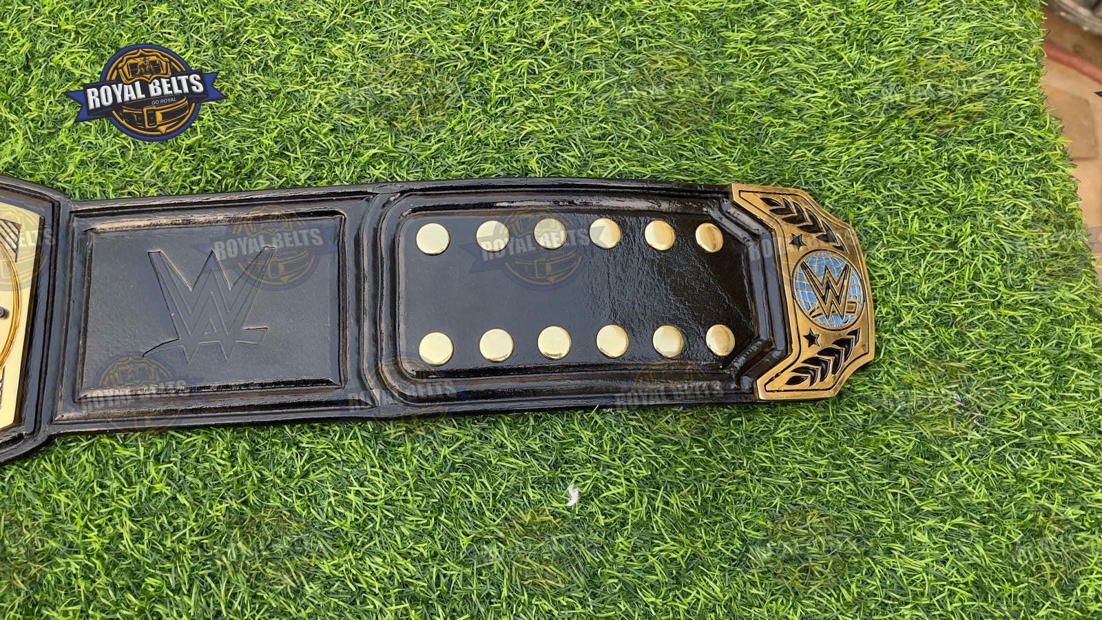 Intercontinental Championship belt detailed engraving premium design