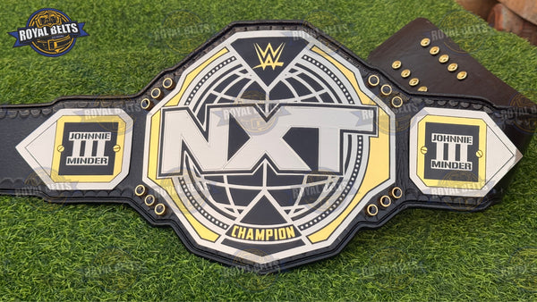 WWE NXT Wrestling Championship Title Belt Custom Side Plates