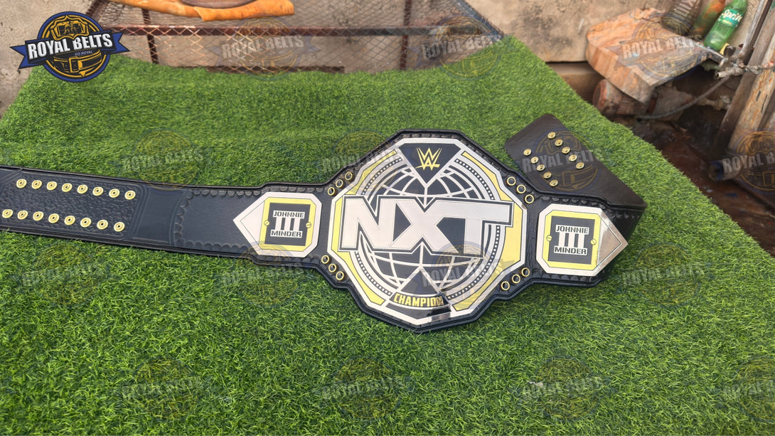 WWE NXT Championship Title Belt Custom Side Plates|Royal Belts