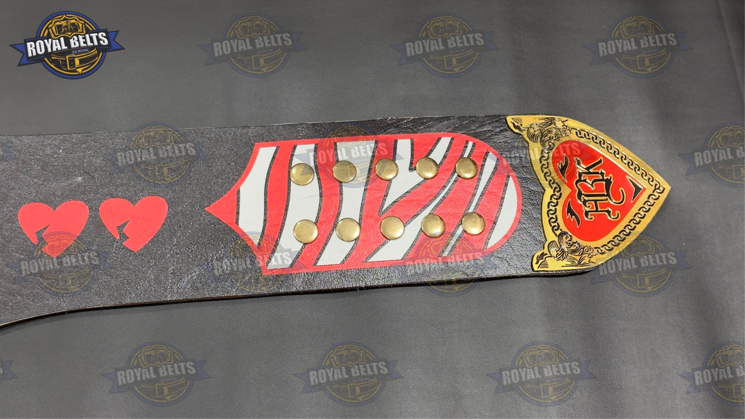 WWE Legacy Championship Belt Shawn Michaels detailed center plate and durable leather strap