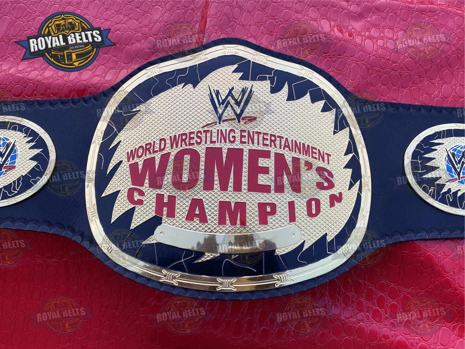 WWE Womens Wrestling Championship Title Belt Brass Plated