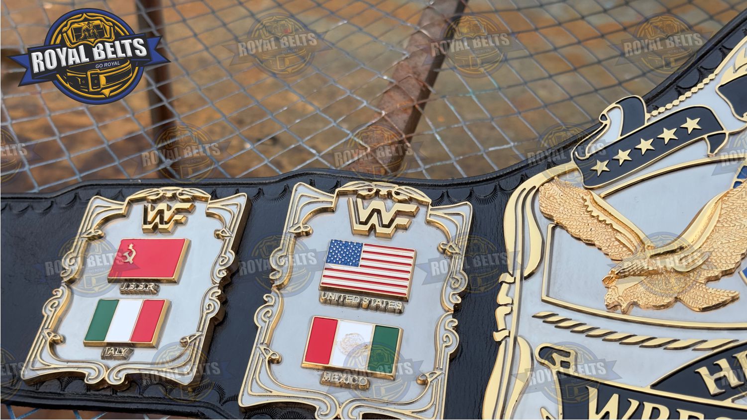 WWF Andre 87 Title CNC HD championship replica belt with premium craftsmanship 