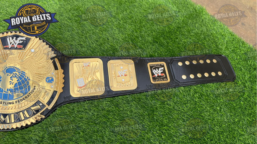WWF Big Eagle Scratch Logo Hand Flocked Wings Wrestling Championship ...