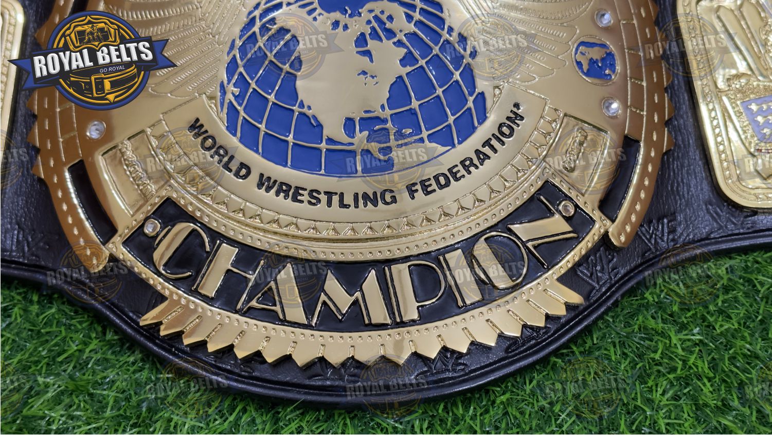 WWF Big Eagle Title Belt adult size heavyweight wrestling collectible Designed by Royal Belts