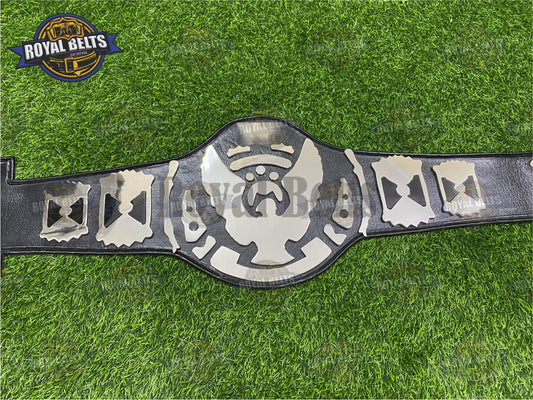 WWF Hasbro World Championship Title Belt Zinc Plated
