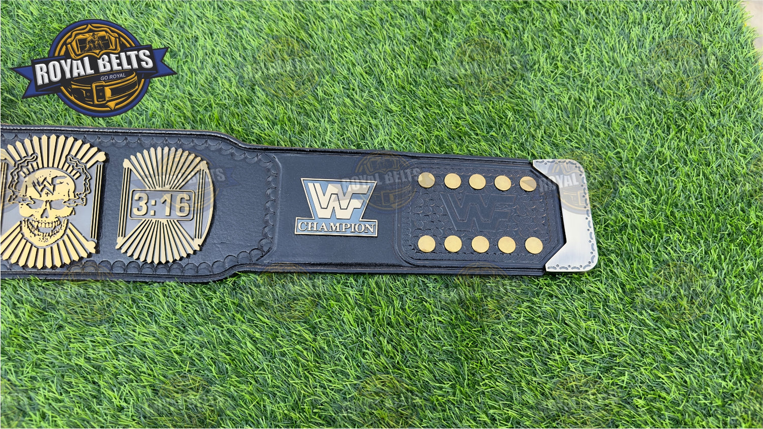WWF Hybrid Wing Eagle Title premium heavyweight HD CNC belt