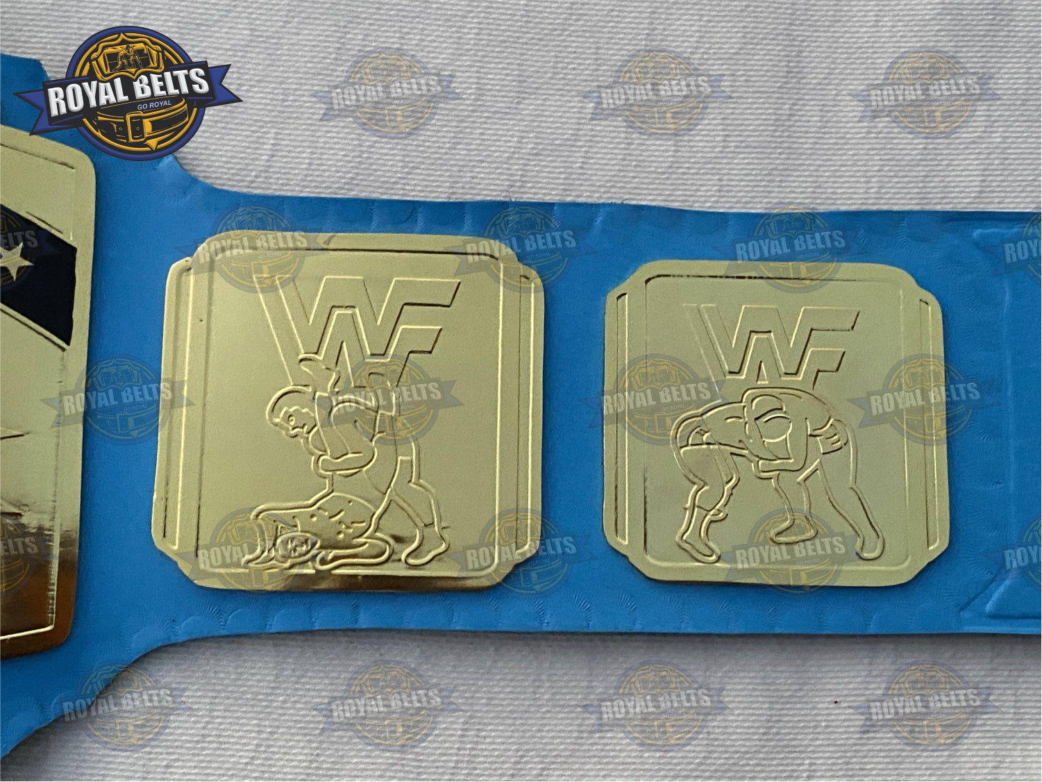 WWF Intercontinental Wrestling Championship Title Belt Brass Plated