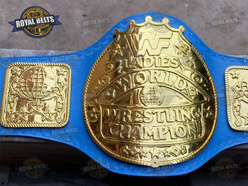 WWF Ladies World Championship Title Belt Zinc Plated