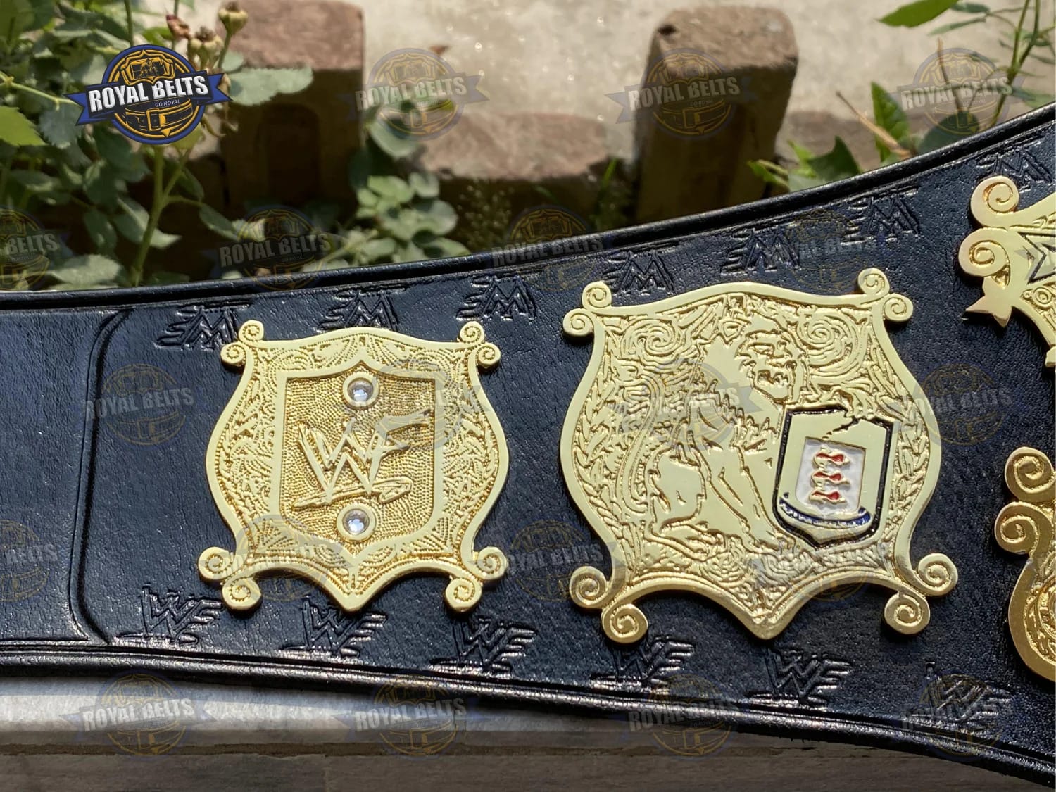 Undisputed championship belt classic metal design