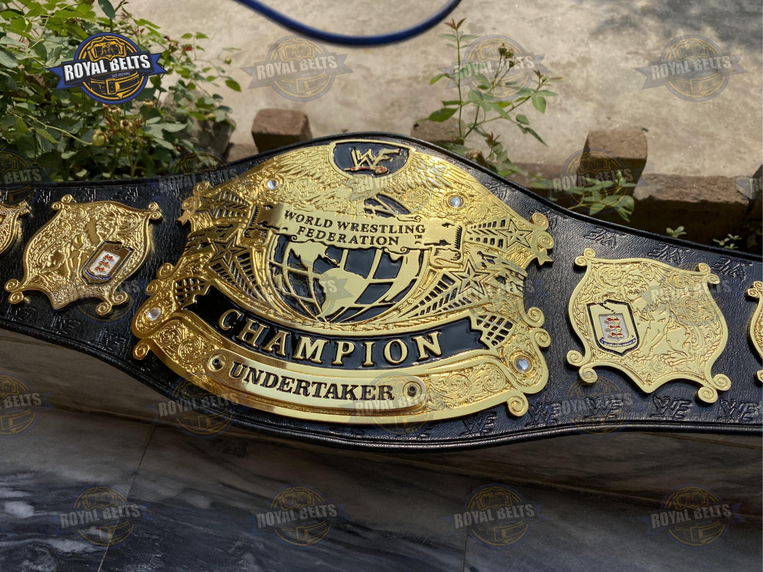 WWF V1 Undisputed title belt display quality