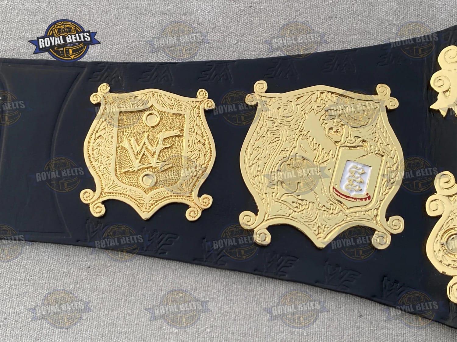 WWF Undisputed wrestling belt classic championship style