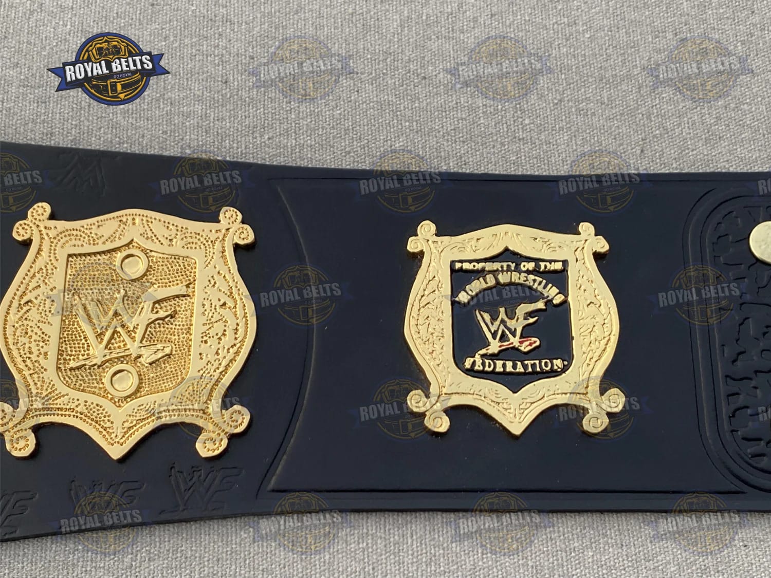 WWF championship title belt wrestling collectible