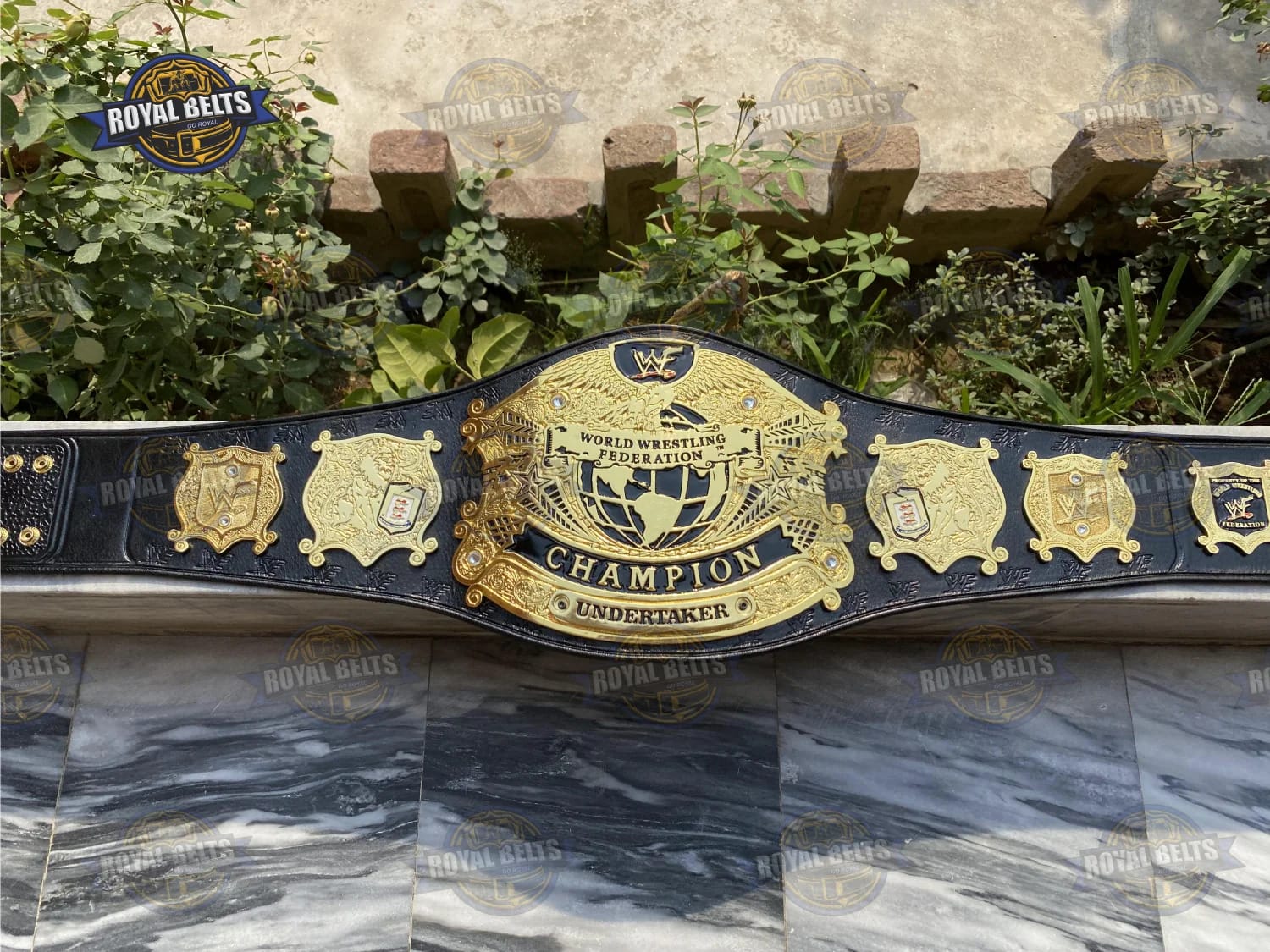 WWF V1 Undisputed belt premium collectible Crafted by Royal Belts 