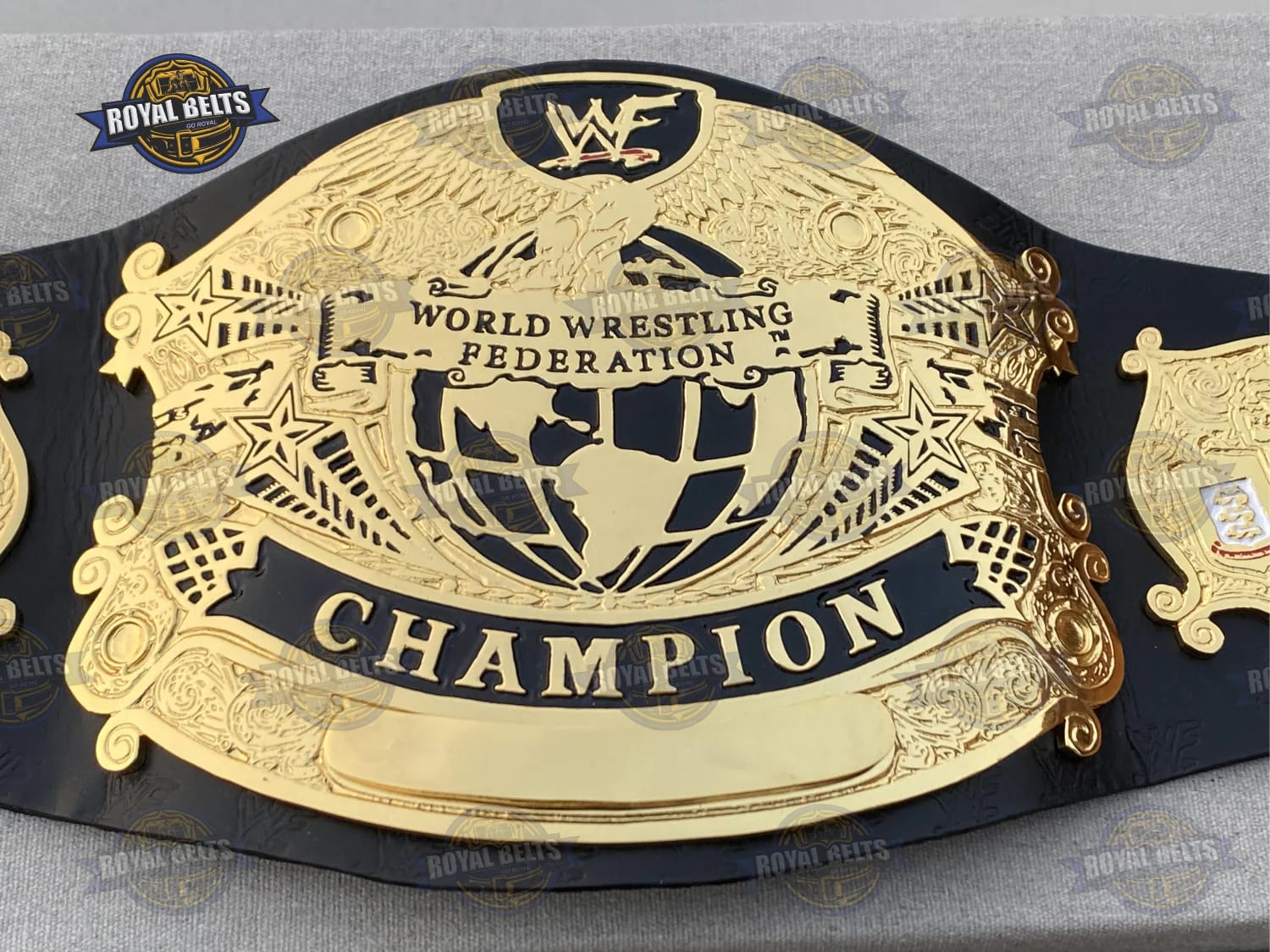 WWF V1 Undisputed championship belt display piece
