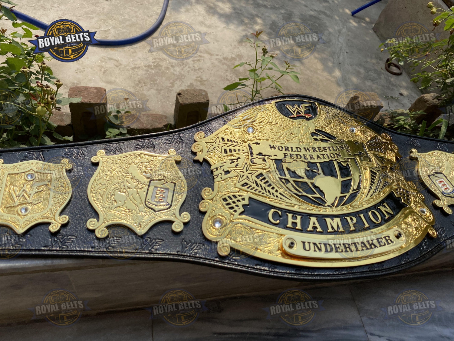 WWF V1 Undisputed championship belt classic wrestling style