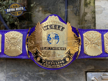 WWF Winged Eagle Championship Title Belt Zinc Plated