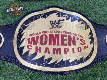 WWF Womens Wrestling Championship Title Belt Brass Plated