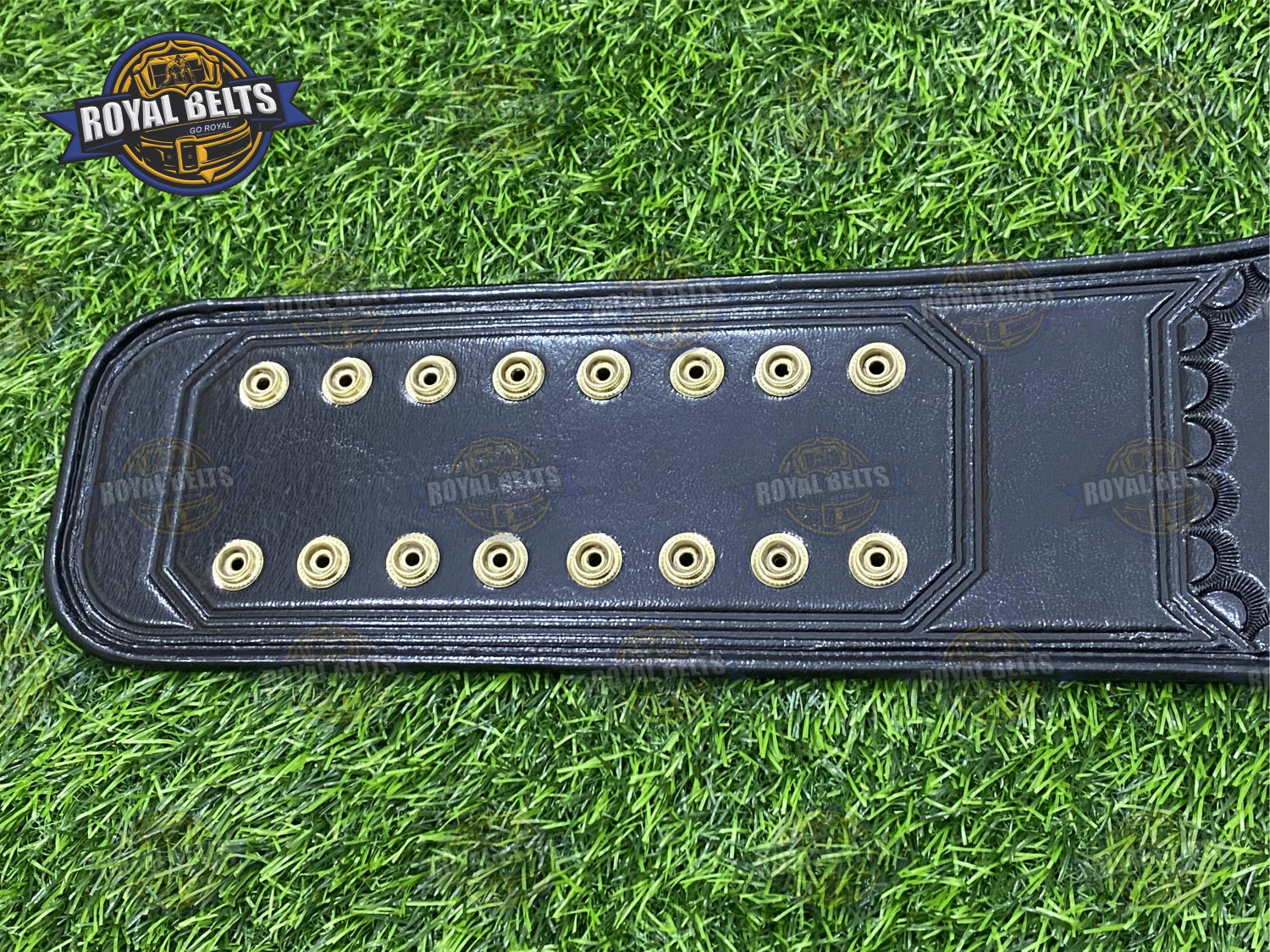 WWF Womens Wrestling Championship Title Belt Zinc Plated