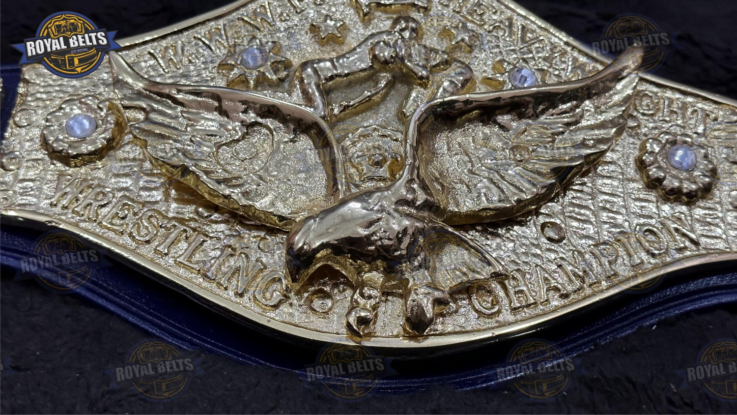 Bob Backlund Inoki championship belt classic design Designed by Royal Belts 