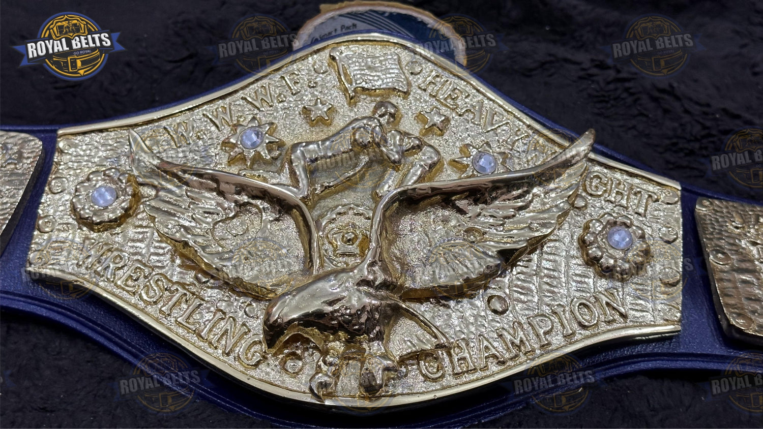 WWWF Backlund Inoki heavyweight championship belt