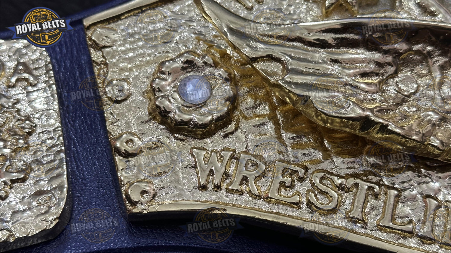 Backlund Antonio Inoki heavyweight title belt premium