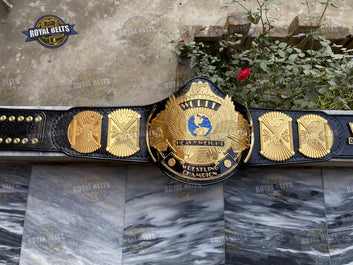 Winged Eagle Championship Title Belt HD CNC HD CNC engraved eagle wings with mirror polished finish Crafted by Royal Belts