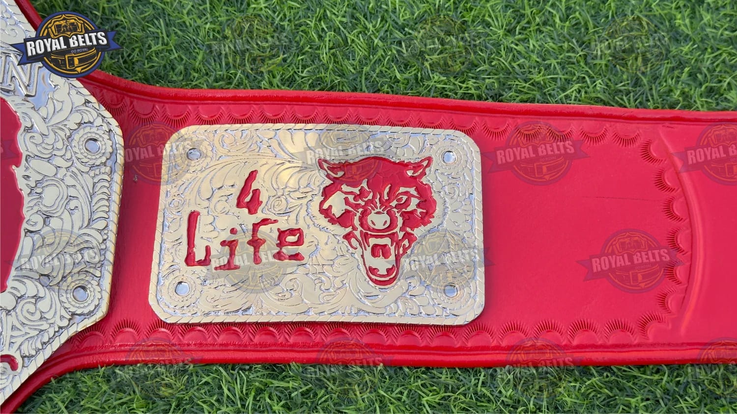 nWo Wolfpac Title Belt HD CNC Replica High Quality Craftsmanship